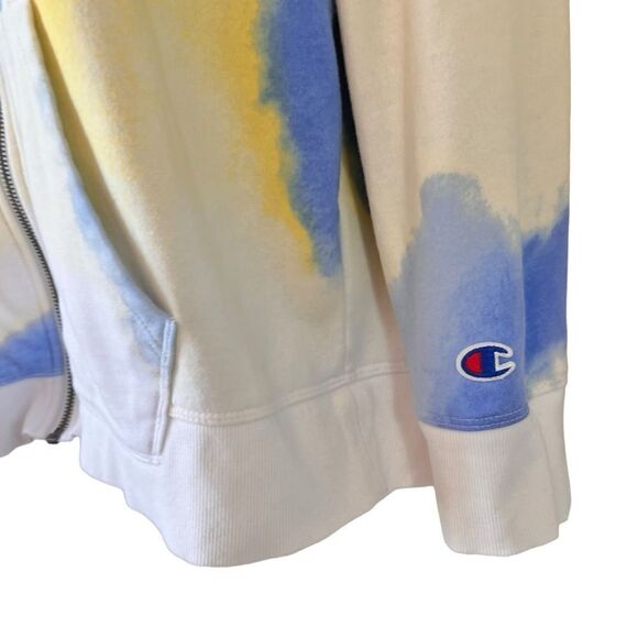 Champion Campus French Terry Tie Dye Zip-Up Hoodie - Picture 7 of 9